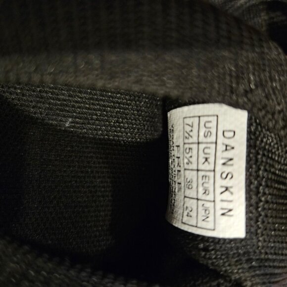 DANSKIN | Black Sneakers | Size 7.5 - Picture 2 of 10